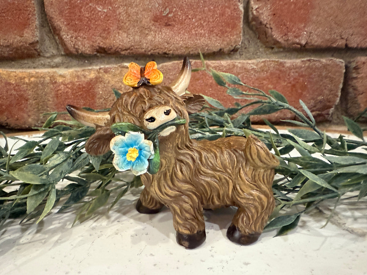 Highland Cow Flowers - 3 Styles