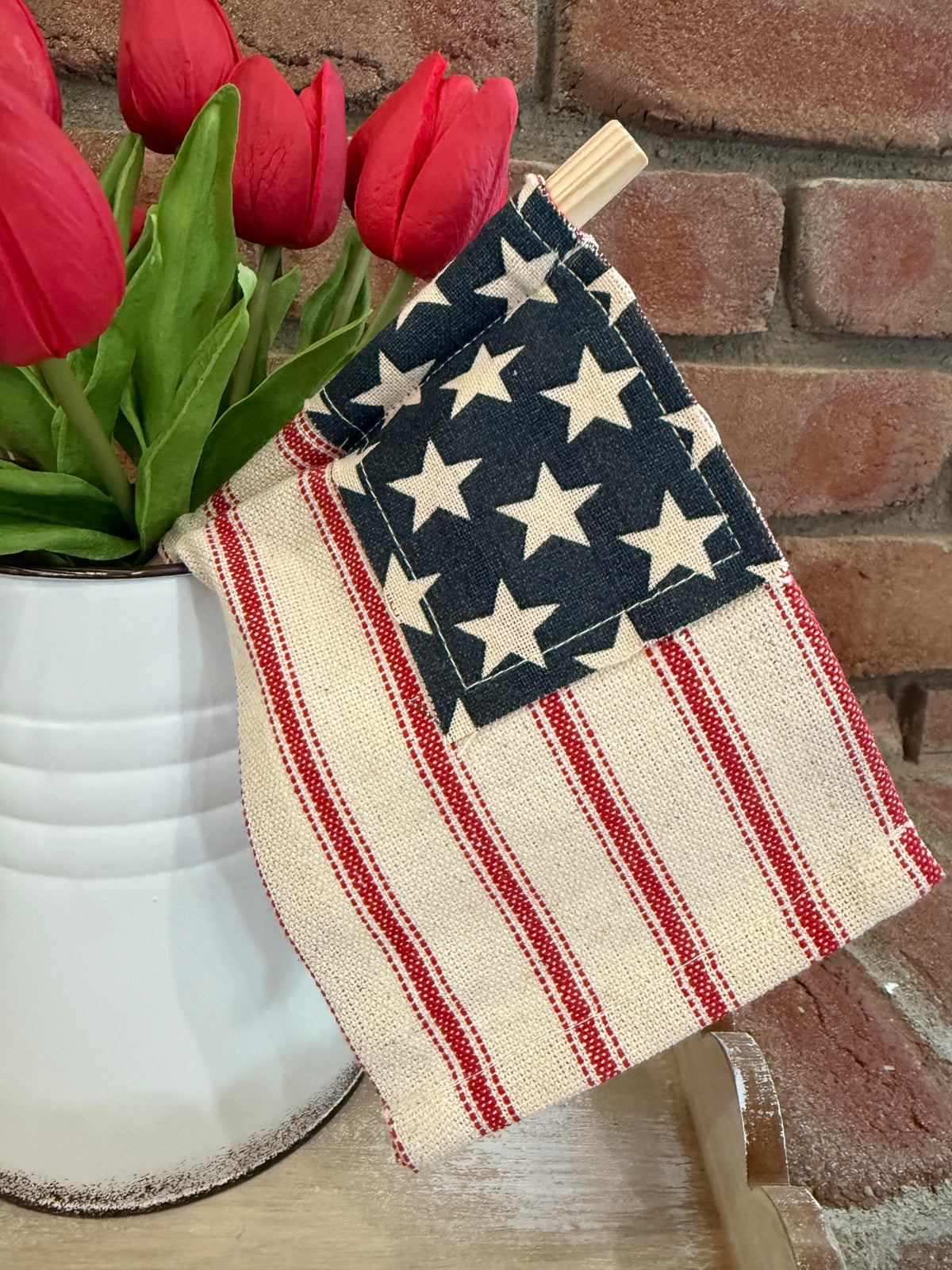 Star Spangled Watering Can Arrangement