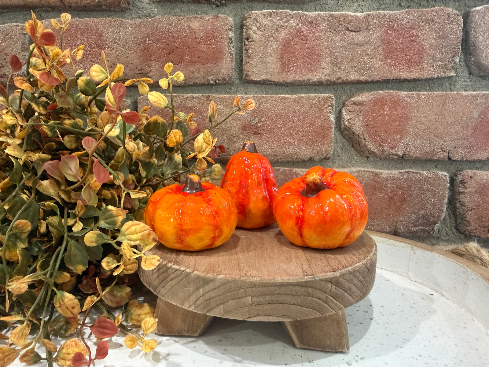 Mini Traditional Pumpkins - 3 Styles