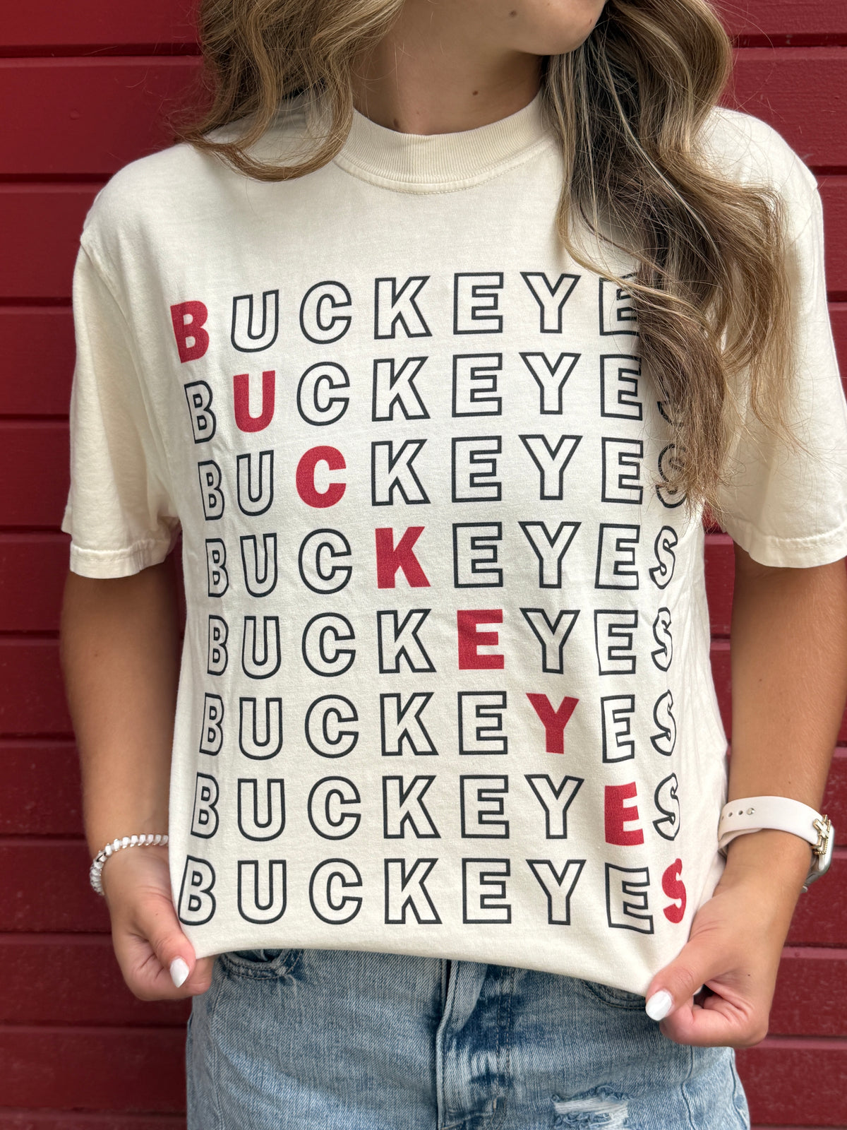 Buckeyes Outlined Tee