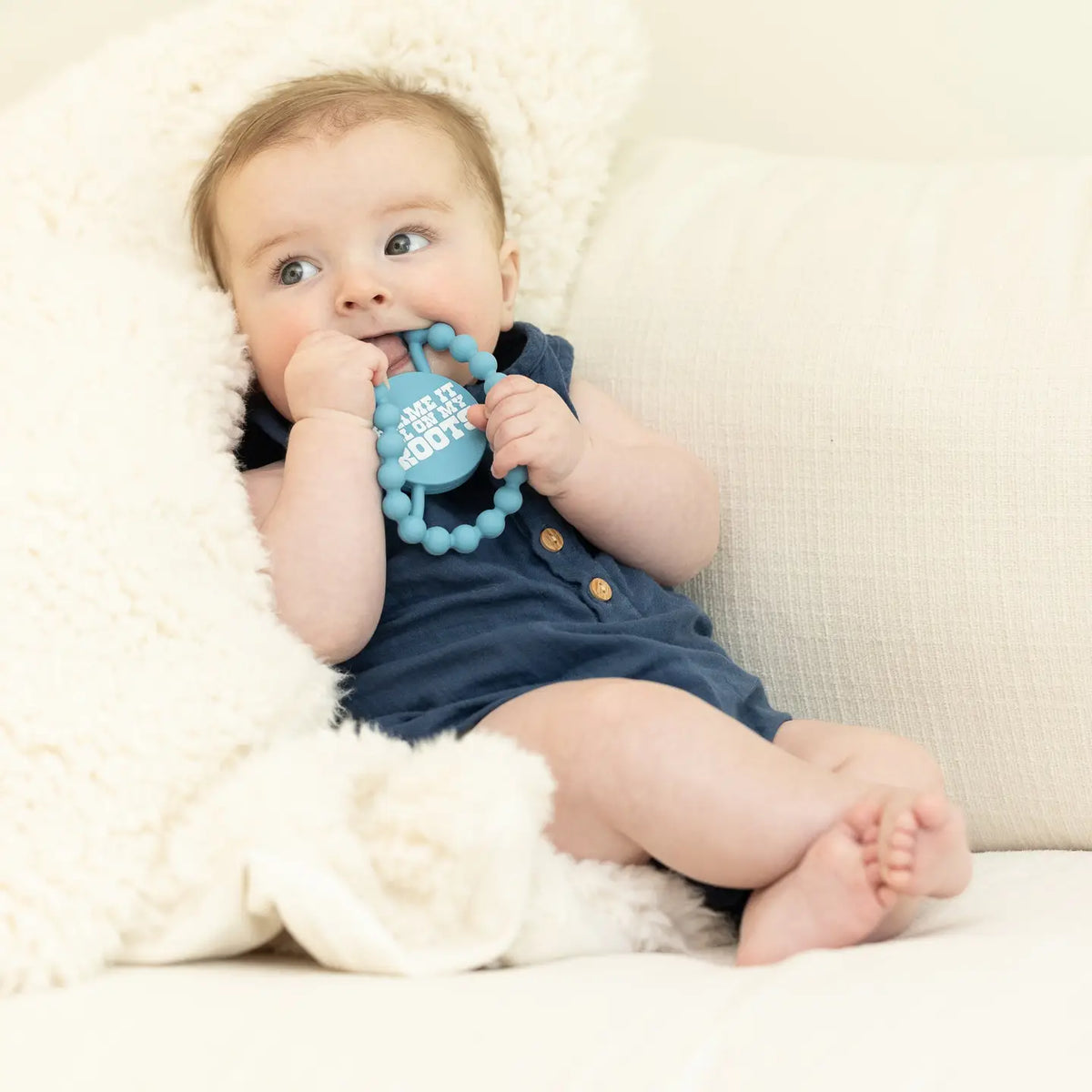 Blame it on my roots happy Teether