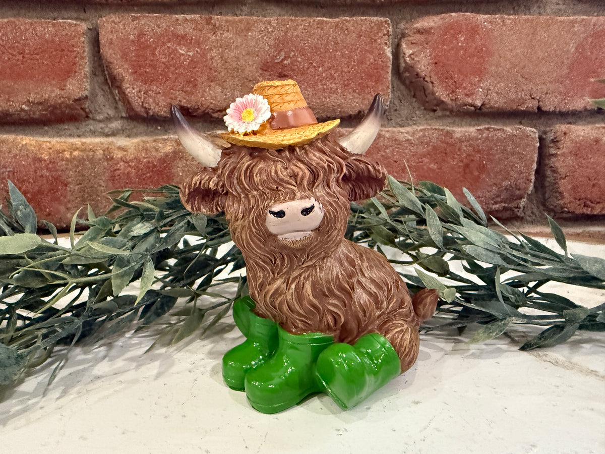 Highland Cow Boots &amp; Hats - 3 Styles