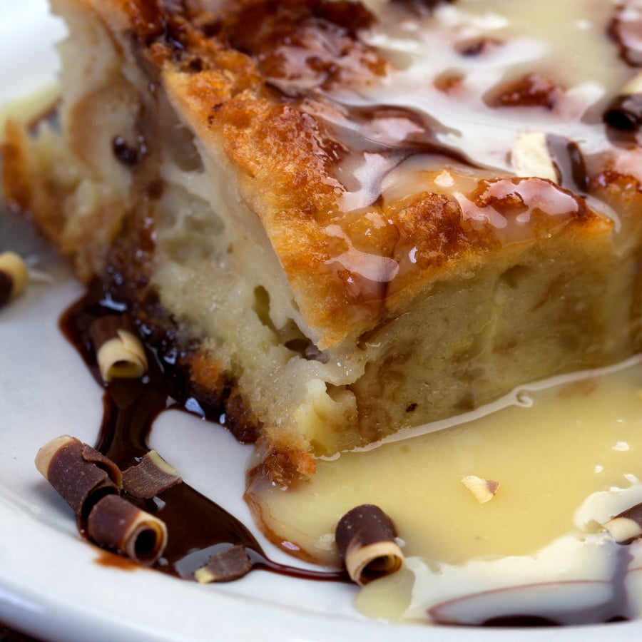 Bread Pudding + Bourbon Butter Soy Melt