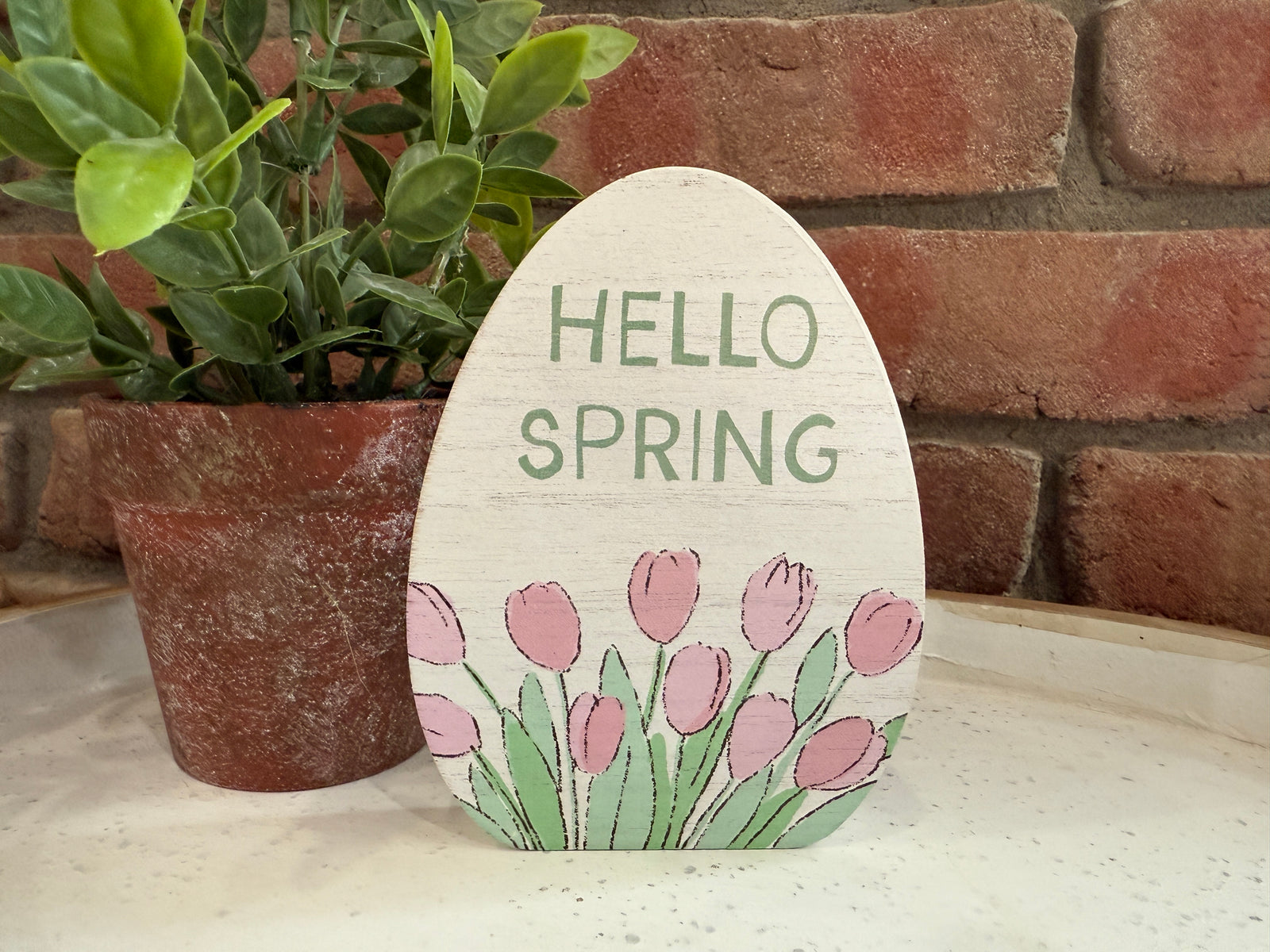 Spring Tulips Egg