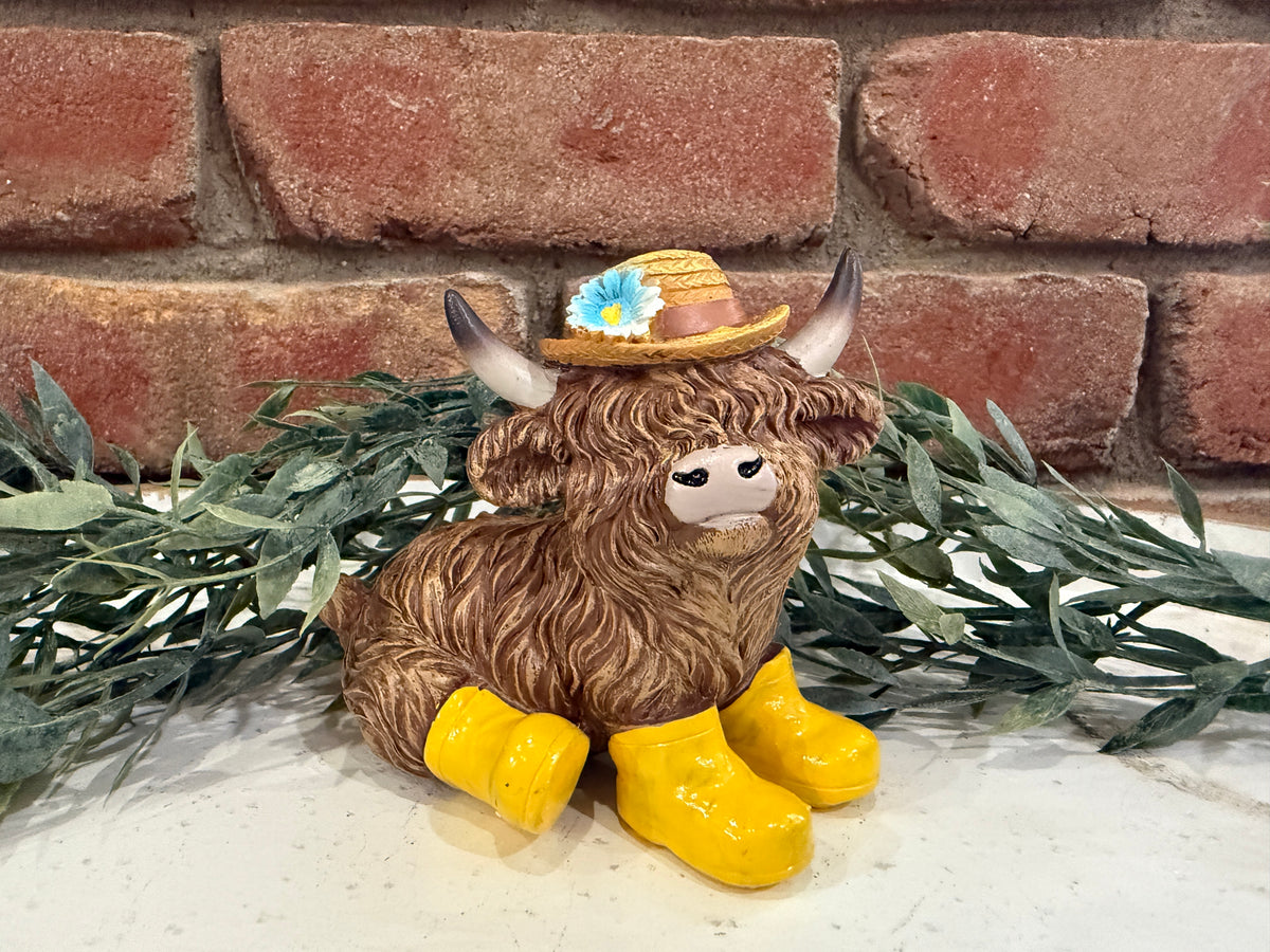 Highland Cow Boots &amp; Hats - 3 Styles