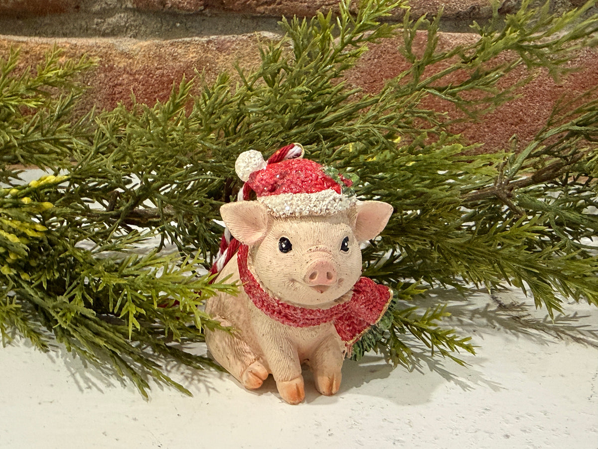 Holiday Farm Animal Ornament - 3 Styles