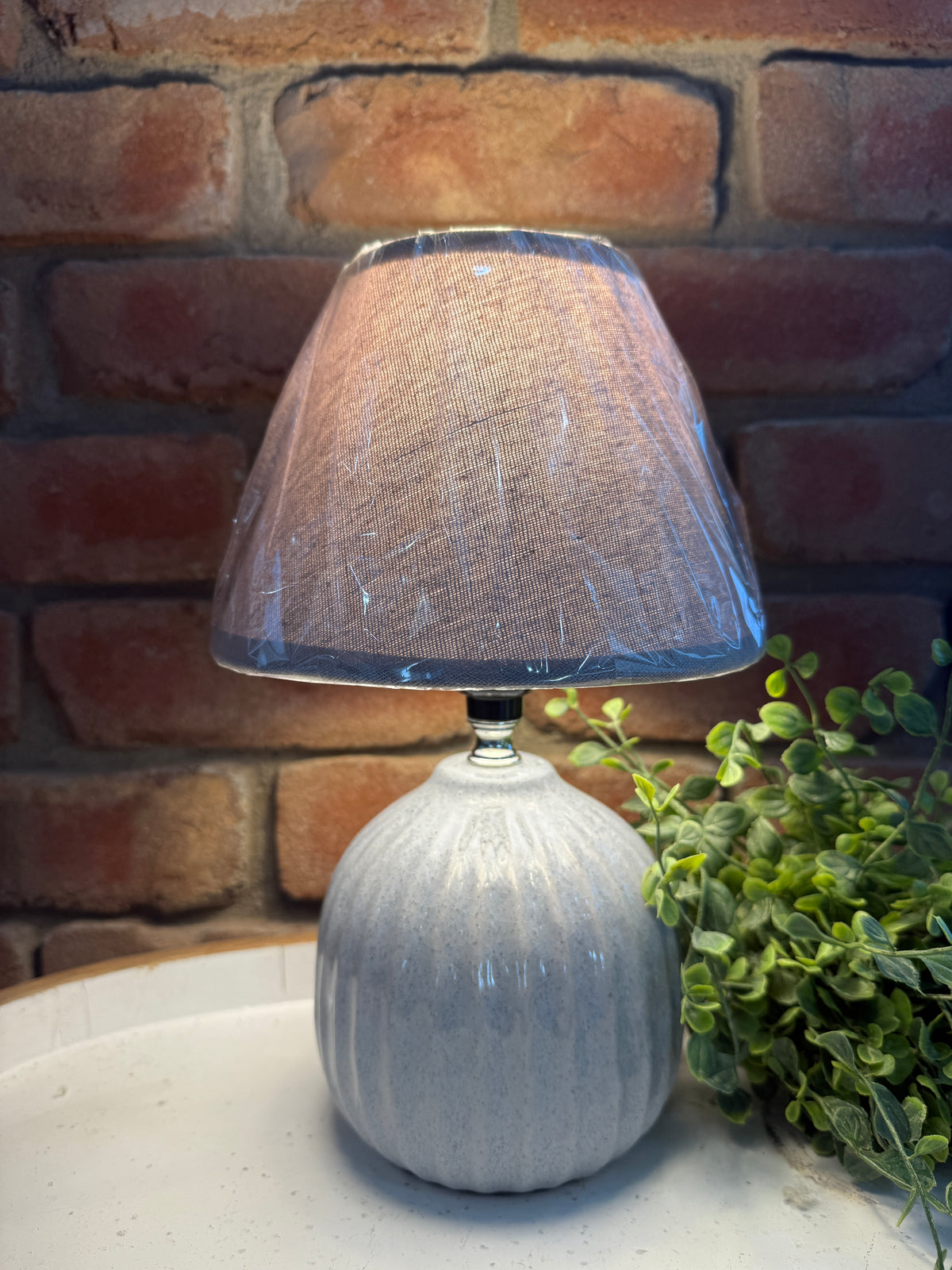 Sandy Two Tone Lamp &amp; Shade