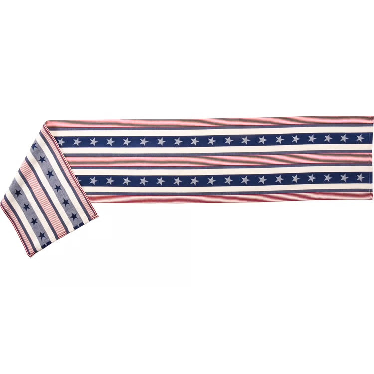 Stars and Stripes Table Runner