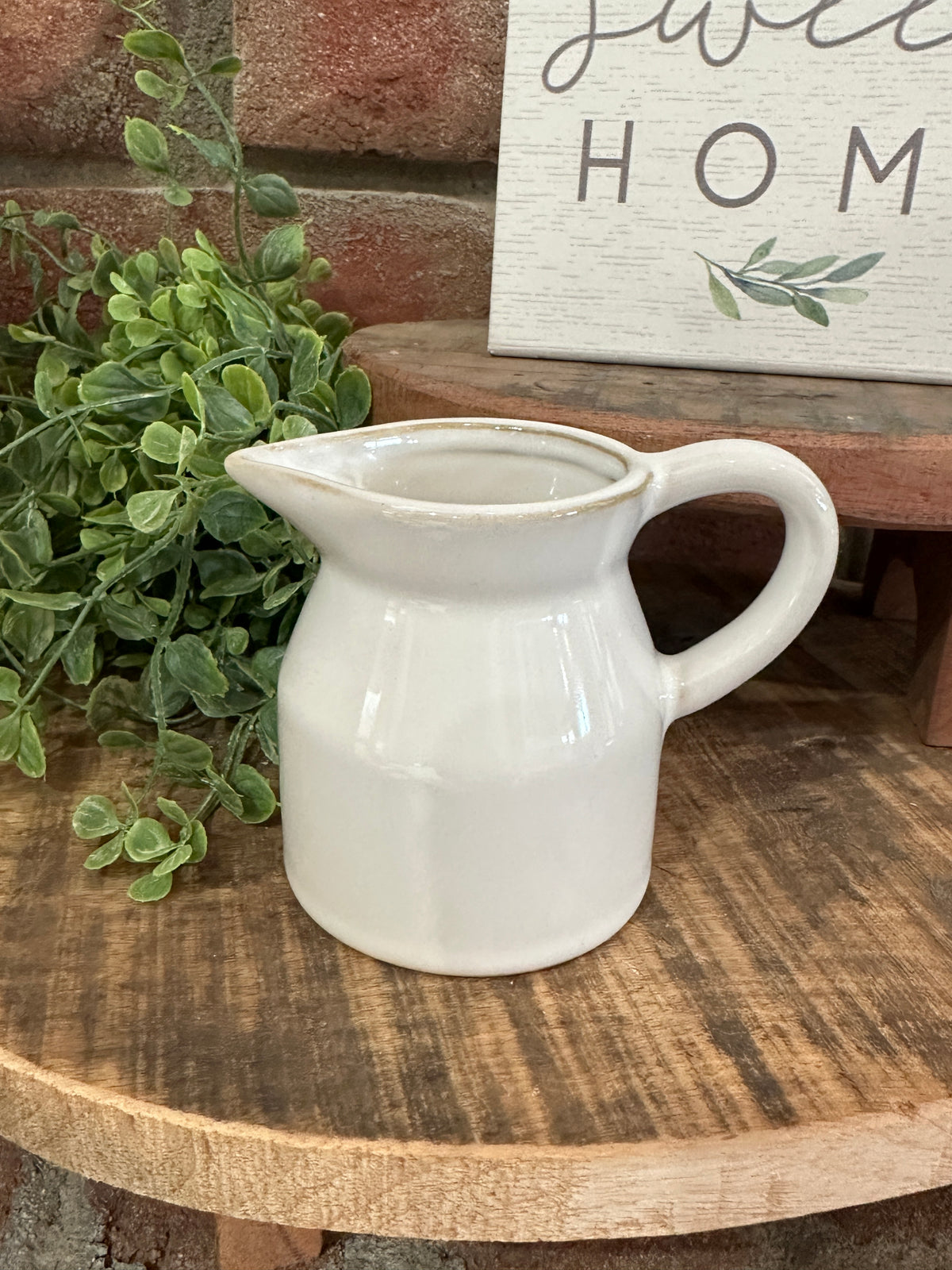 Ceramic Mini Pitcher - the olde farmstead