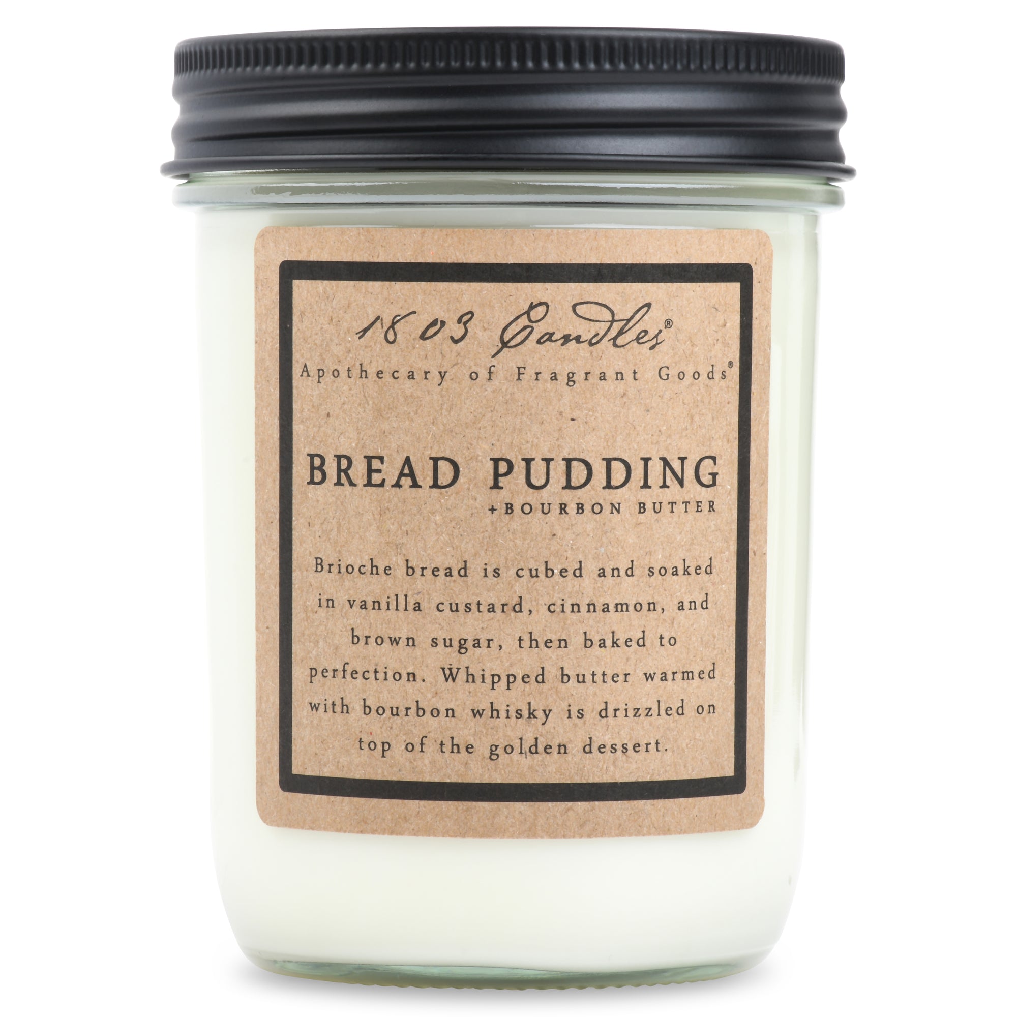 Bread Pudding + Bourbon Butter Soy Jar (14 oz)