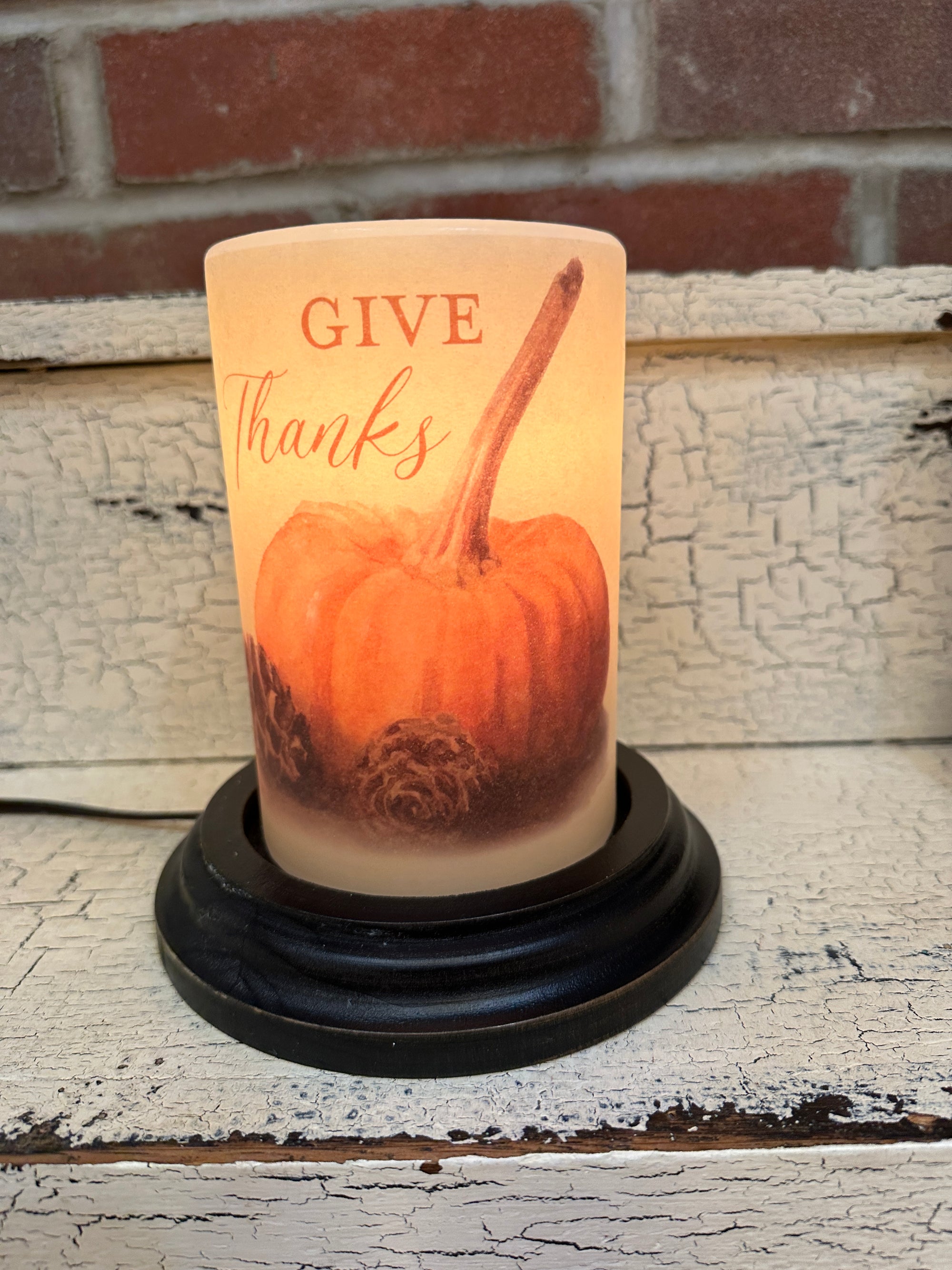 Give Thanks Candle Sleeve