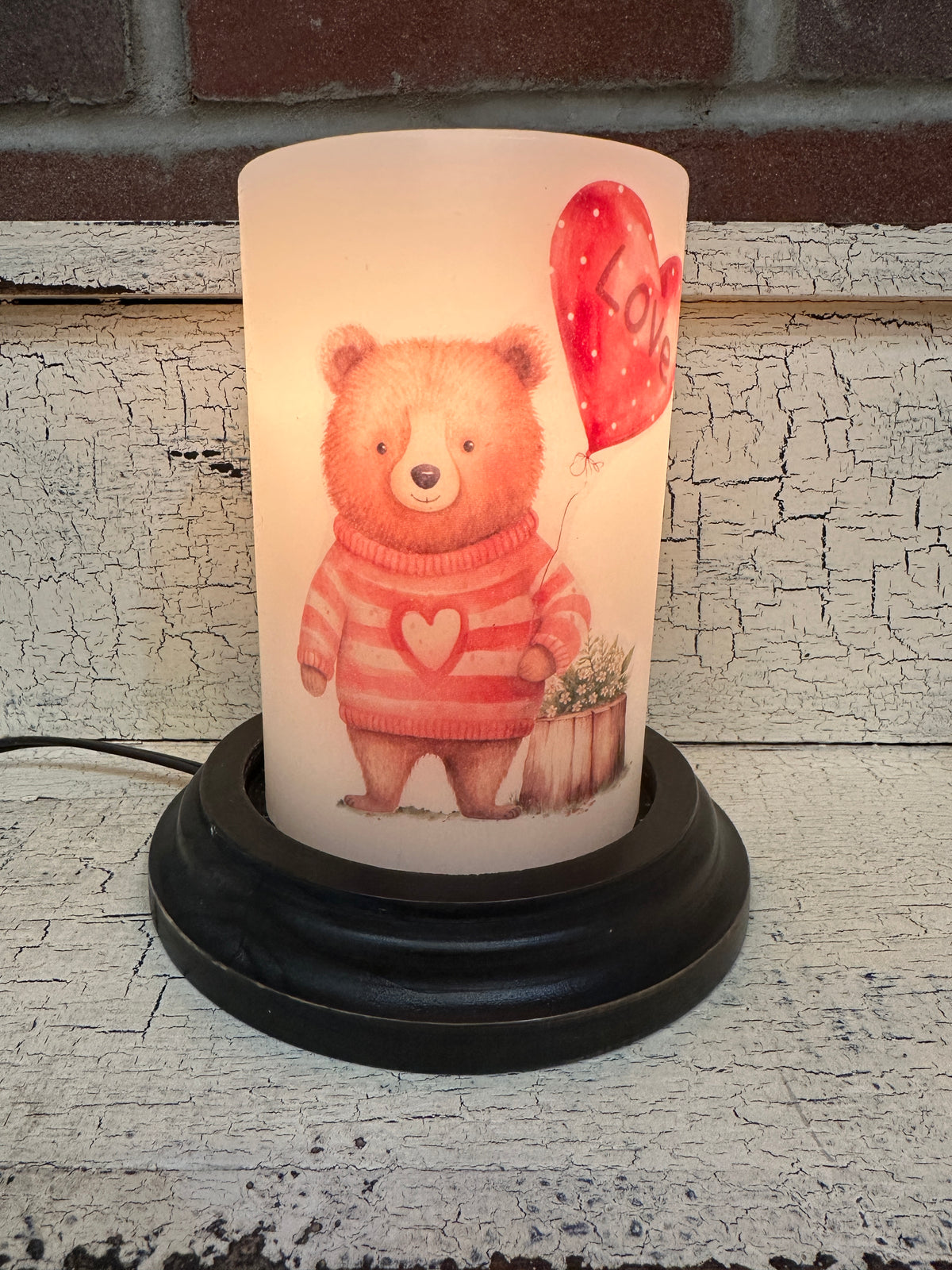 Barry Cute Valentine Candle Sleeve