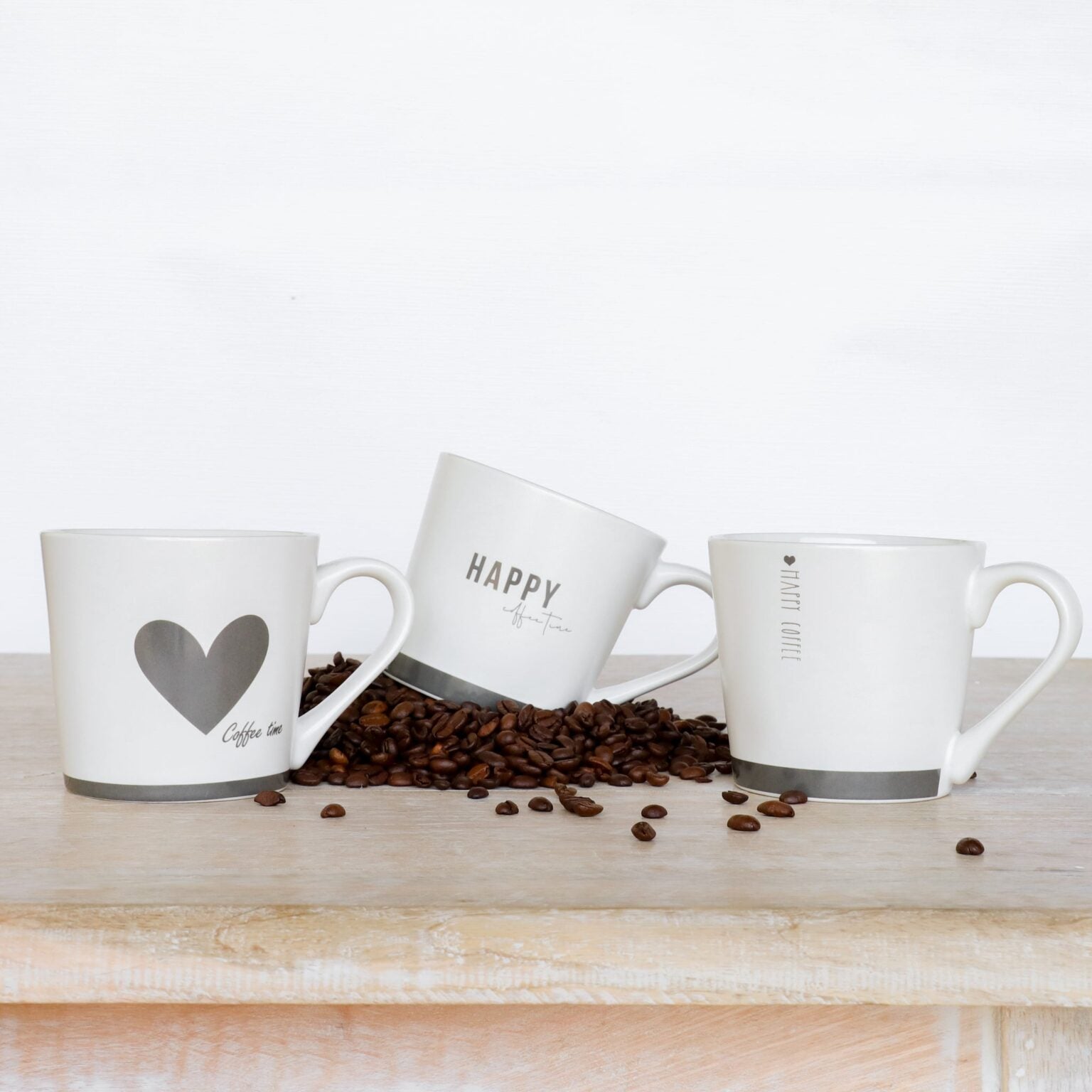 Happy Coffee Mugs - 3 Styles