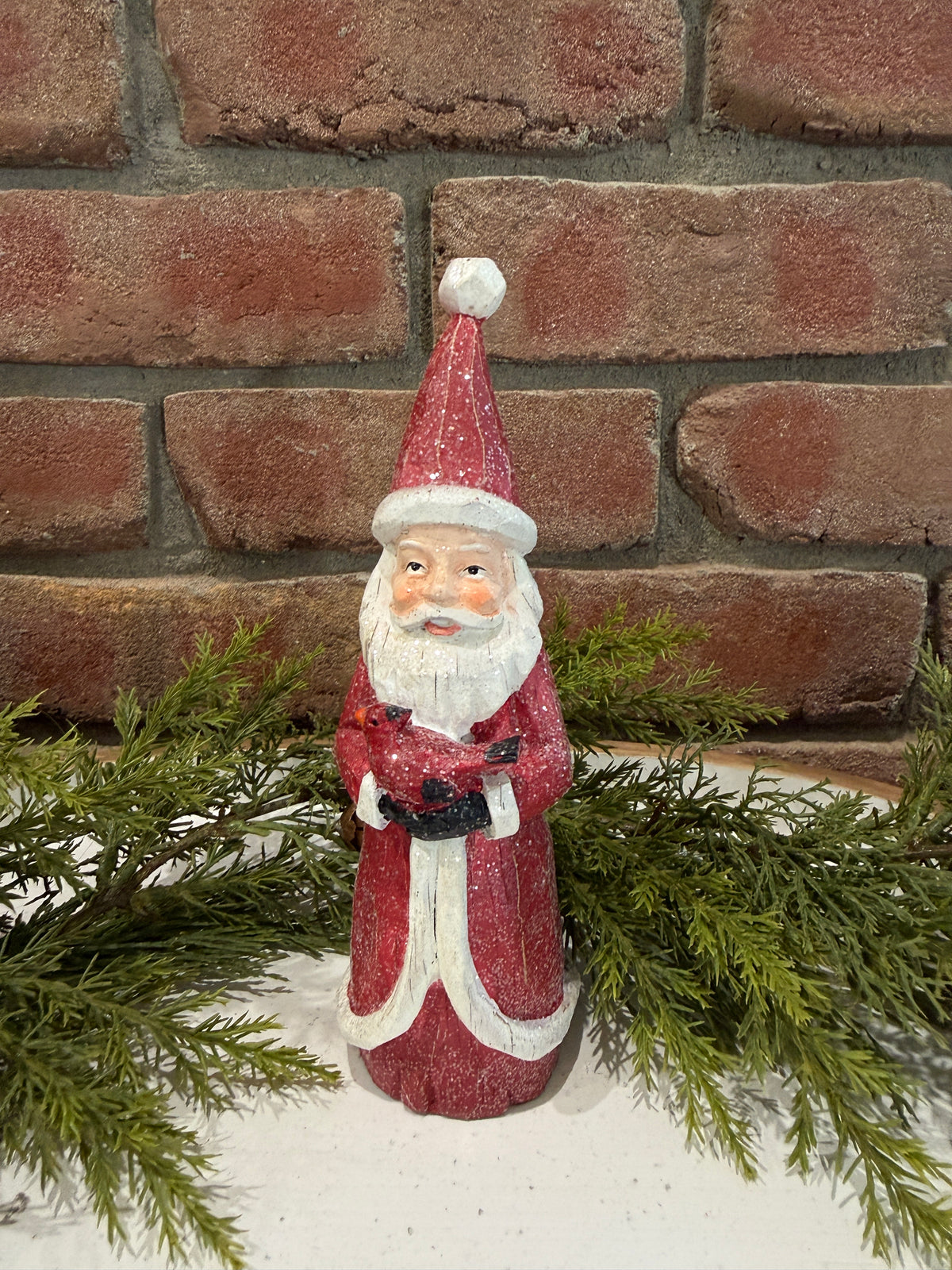 Wood Carved Santa - 3 Styles