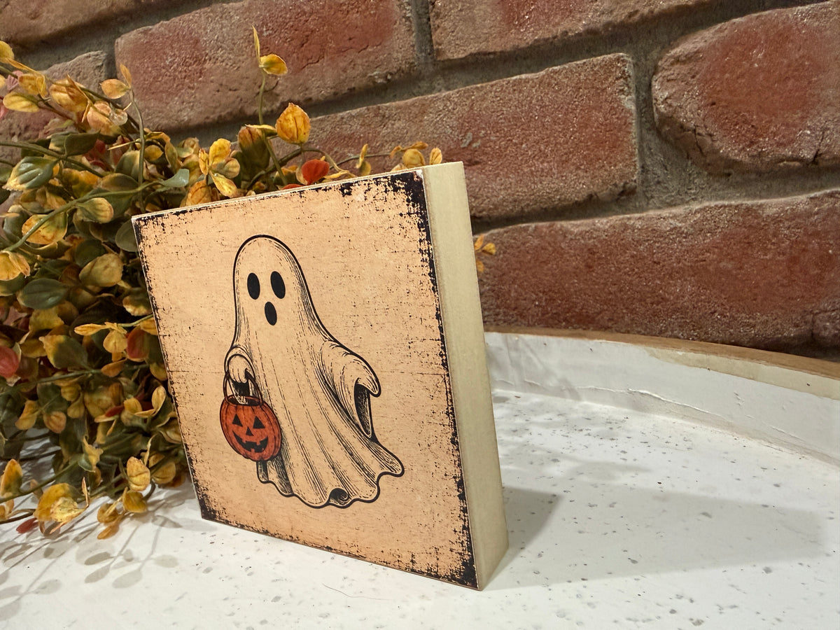 Ghost Wood Sign