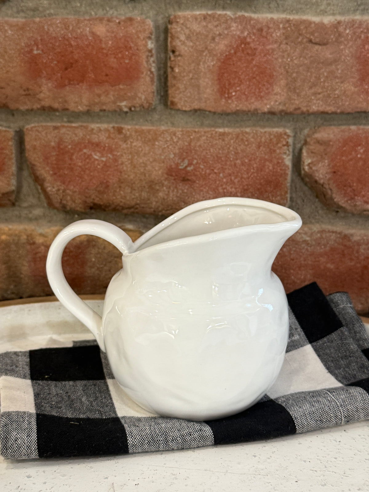 Stoneware Reproduction Vintage Pitcher