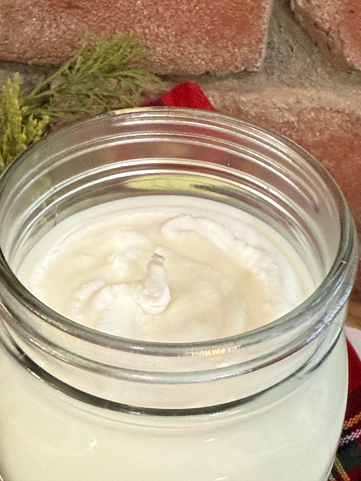 1803 Limited Edition Santa Newsprint Quart Jar Candle