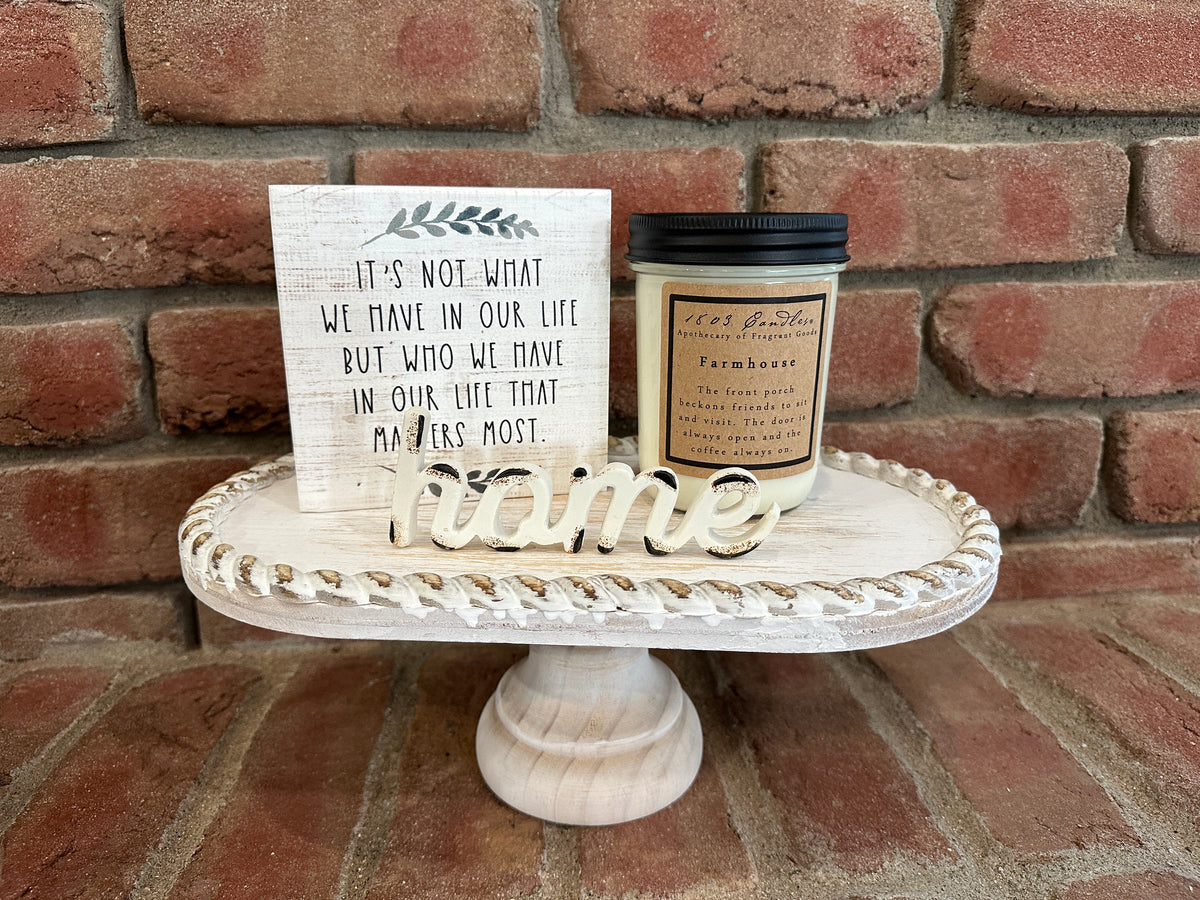 Winsome Pedestal 13” - Two Styles