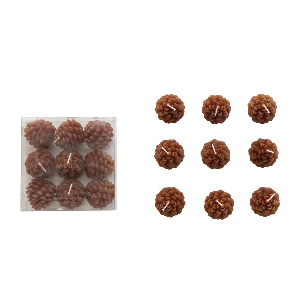 Pinecone Shaped Tealights
