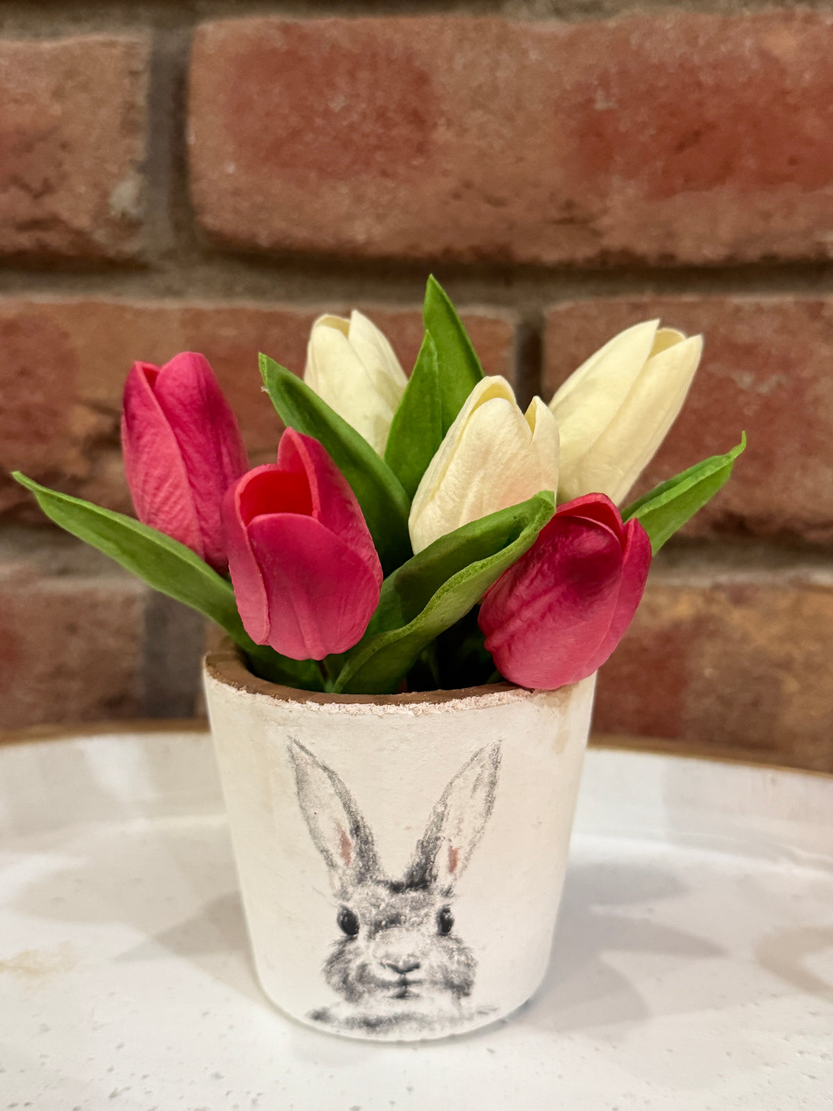 Bunny planter pot