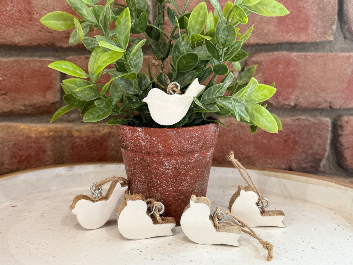 Wooden Bird Ornament