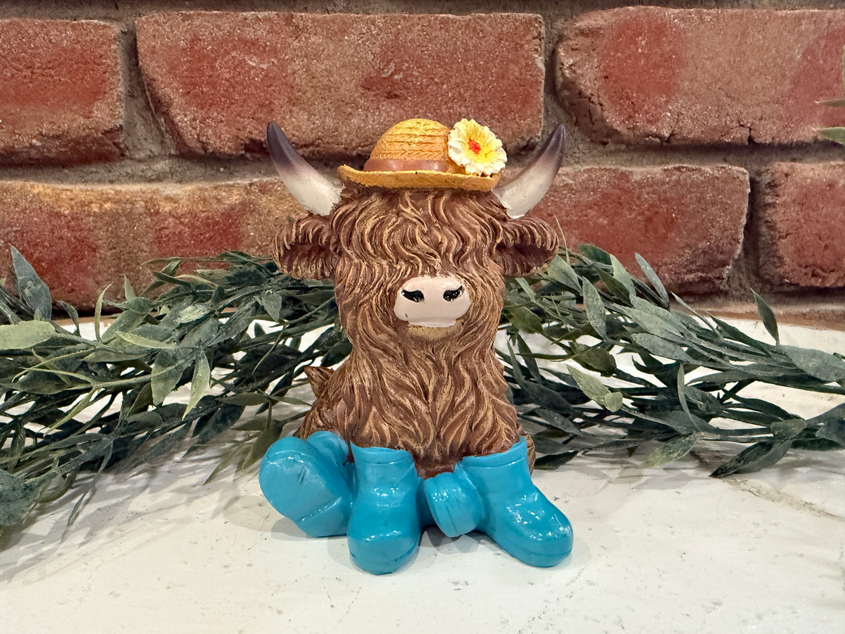 Highland Cow Boots &amp; Hats - 3 Styles