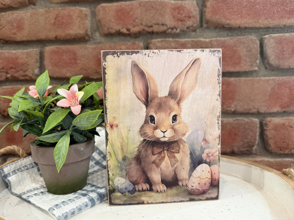 Bunny Wood Blocks - 3 Styles