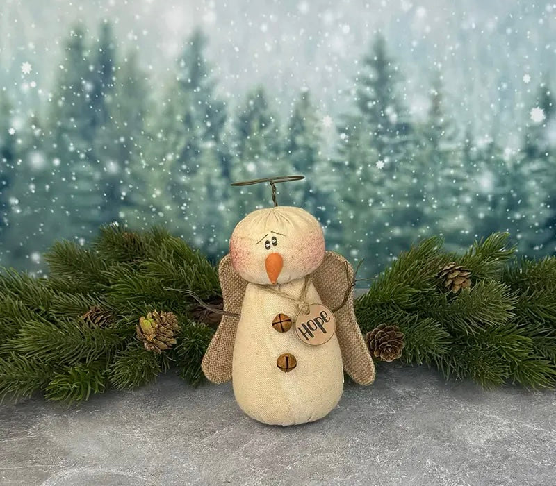 Hope the Snowy Snowman Angel