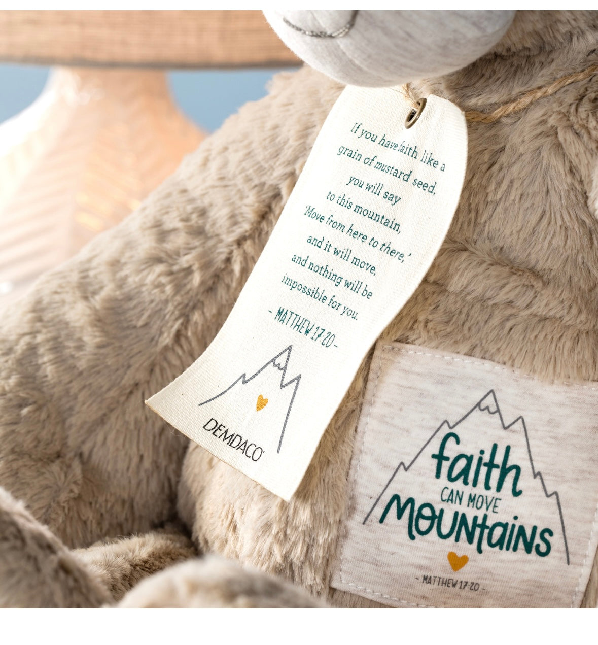 Faith can Move Mountains Bear