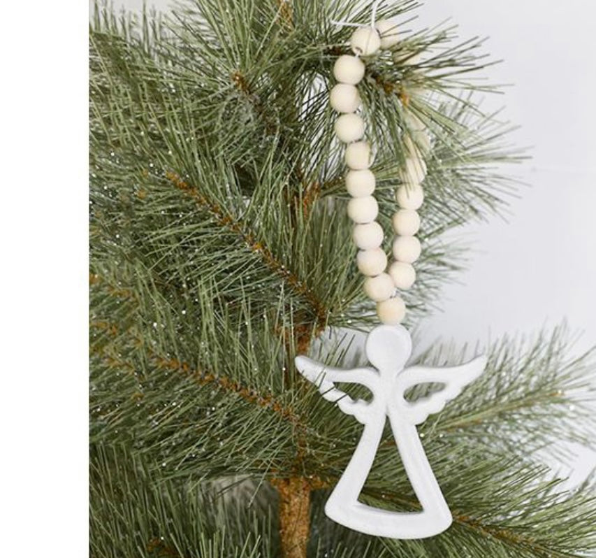 Angel Ornament w/Beads