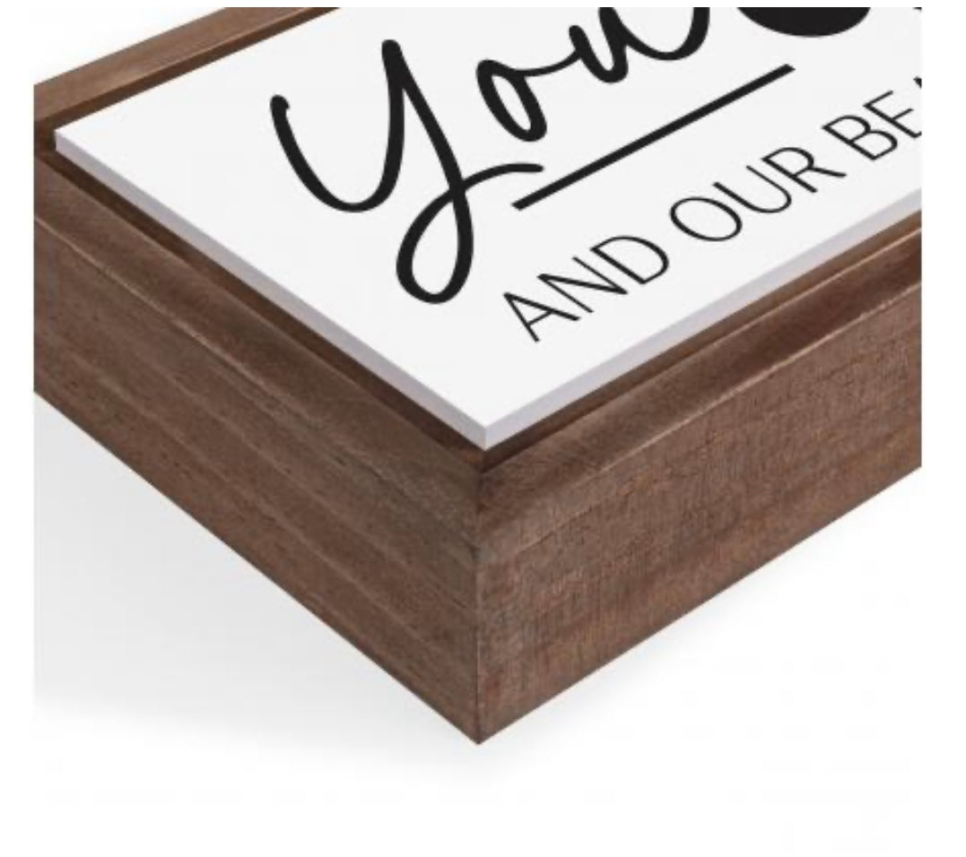 You &amp; Me Framed Art