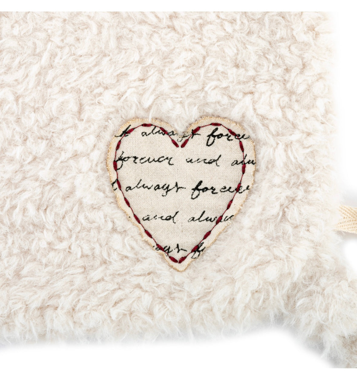 Loved Bear Blankie - Cream