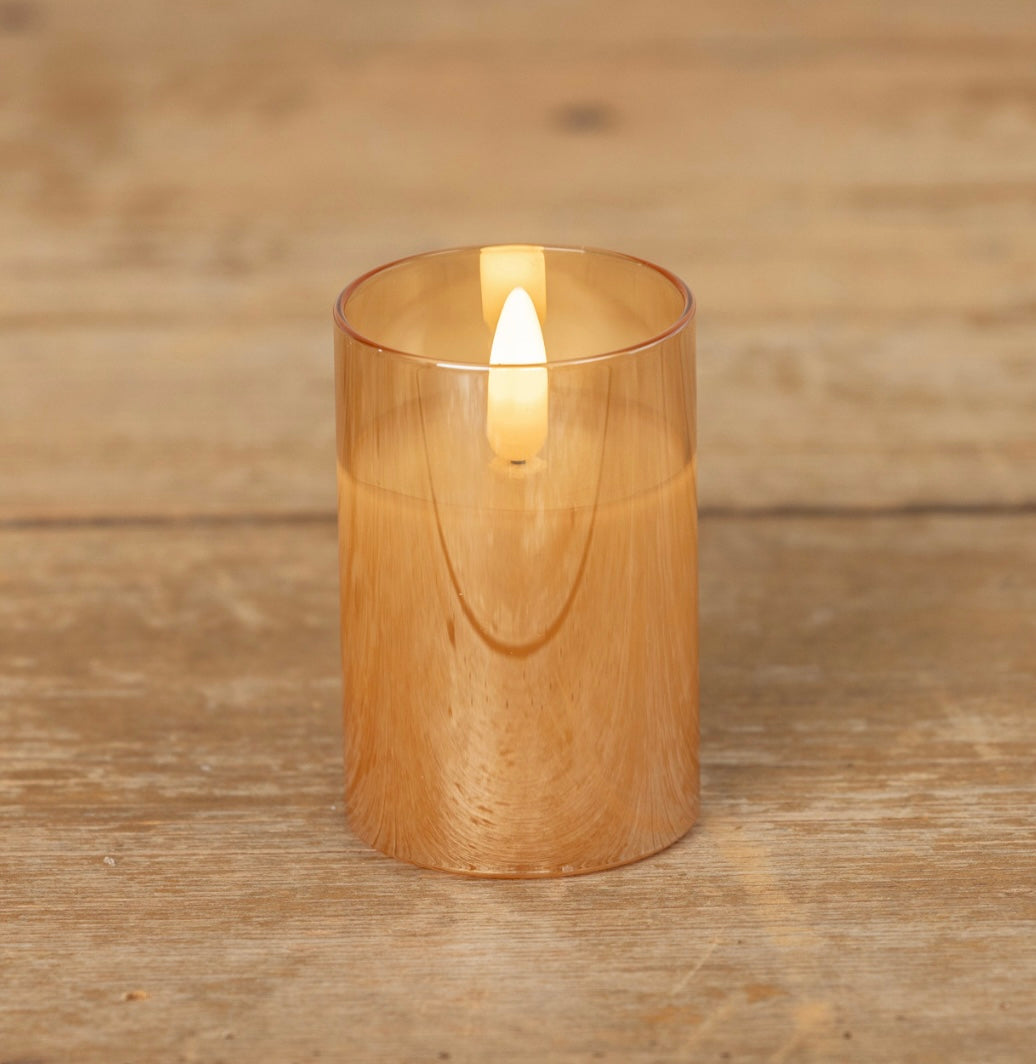 Mini Champagne Glass 3D Flame Candle