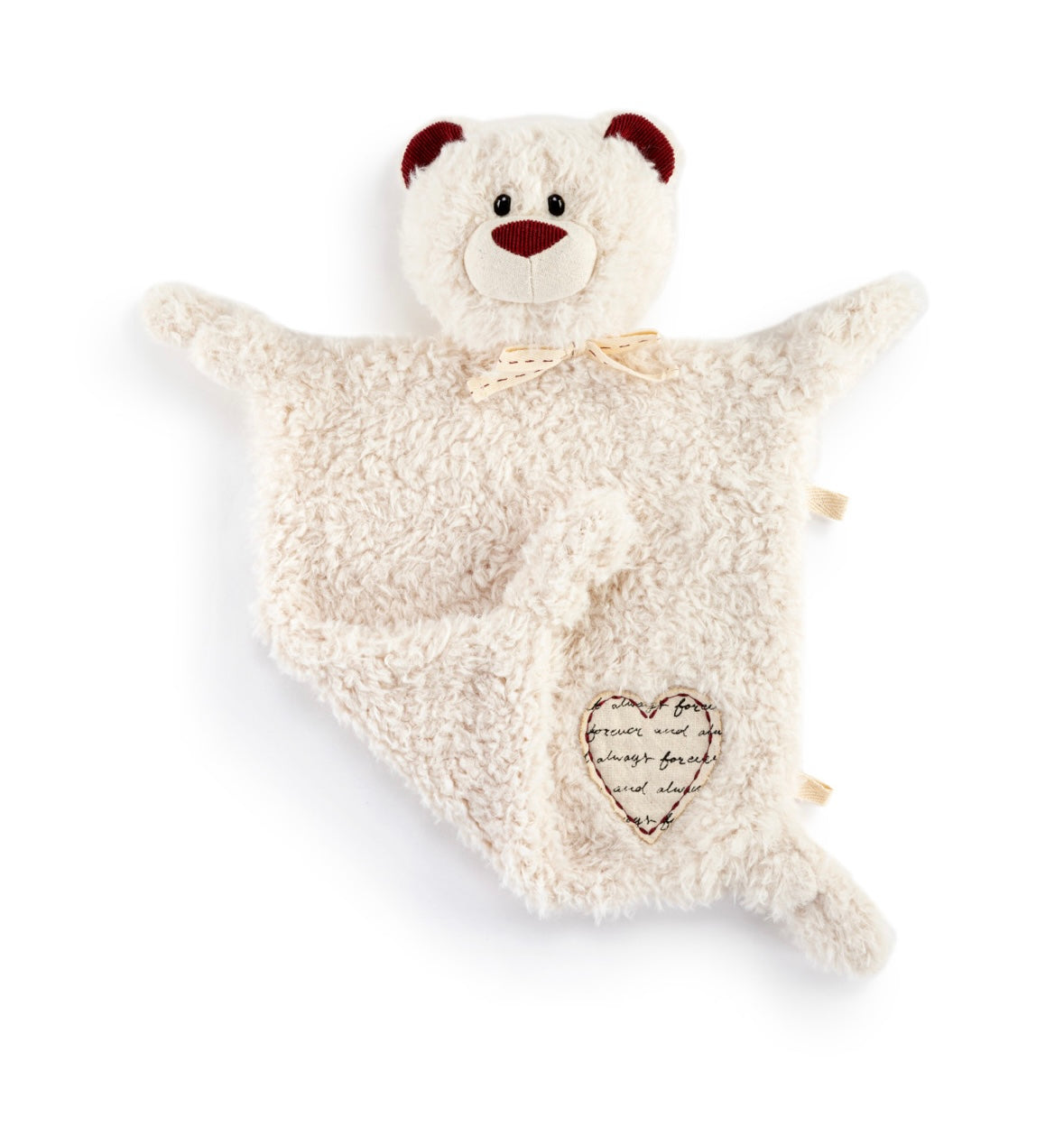 Loved Bear Blankie - Cream