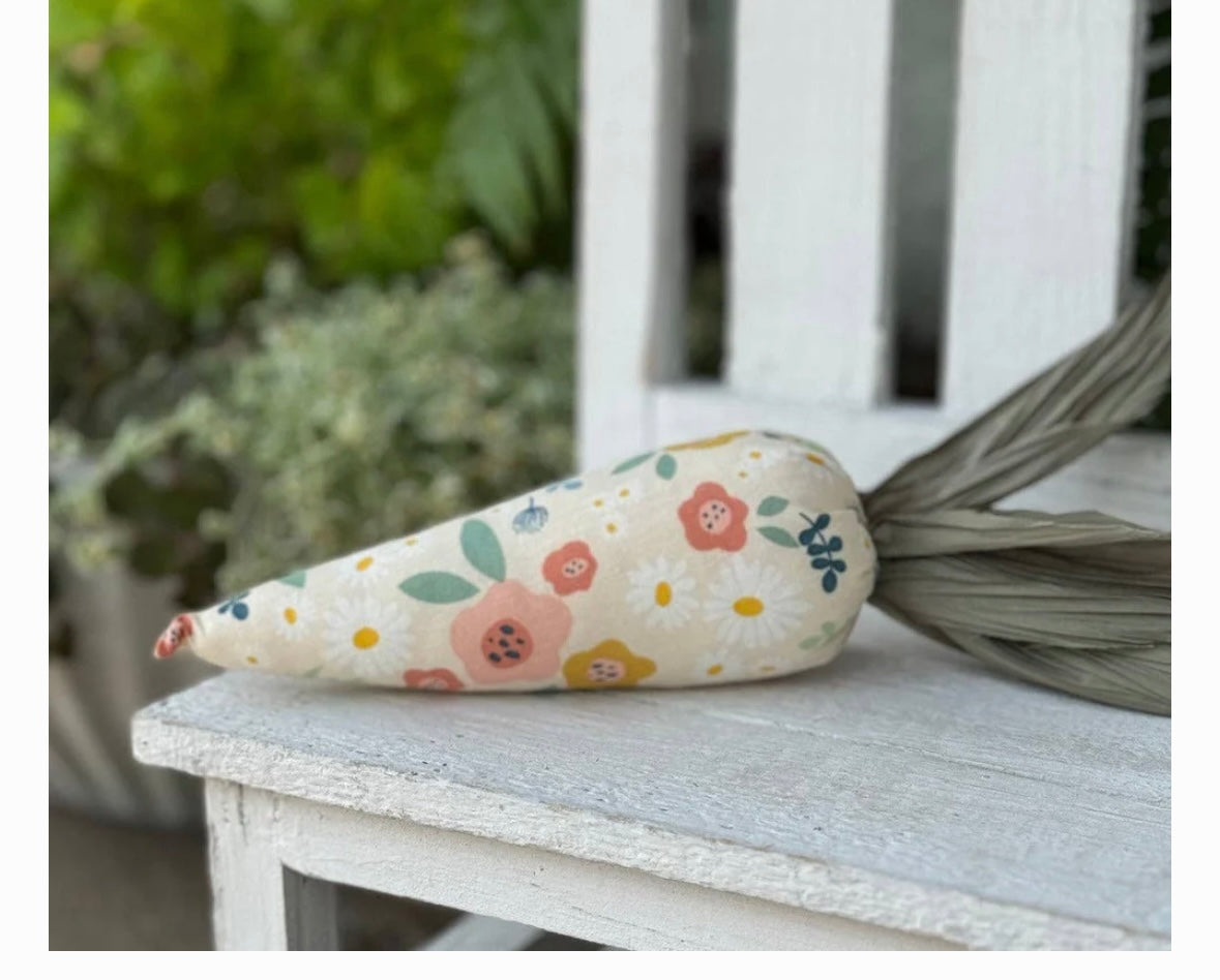 Wildflower Fabric Carrot