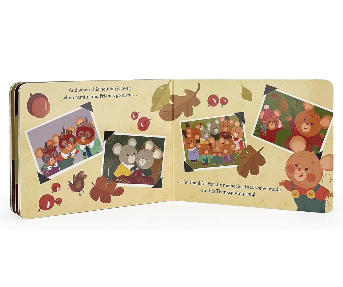 Thankful Thanksgiving Board Book