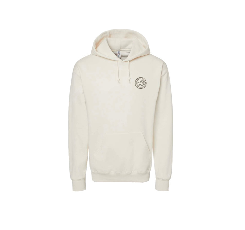 Puppie Love Old School Camo Hoodie Sweatshirt