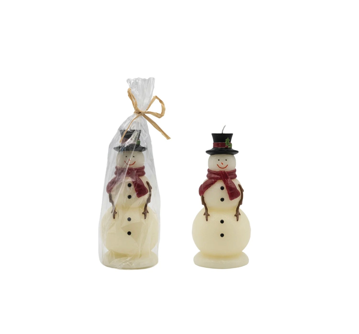 Snowman Unscented Candle