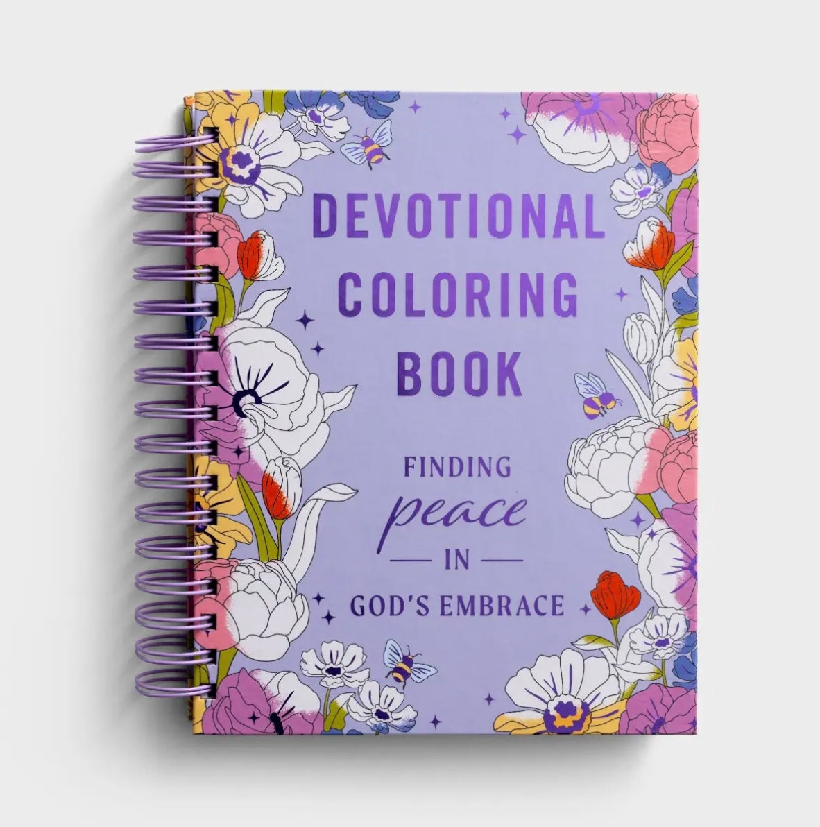 Finding Peace God’s Embrace: Devotional Coloring Book