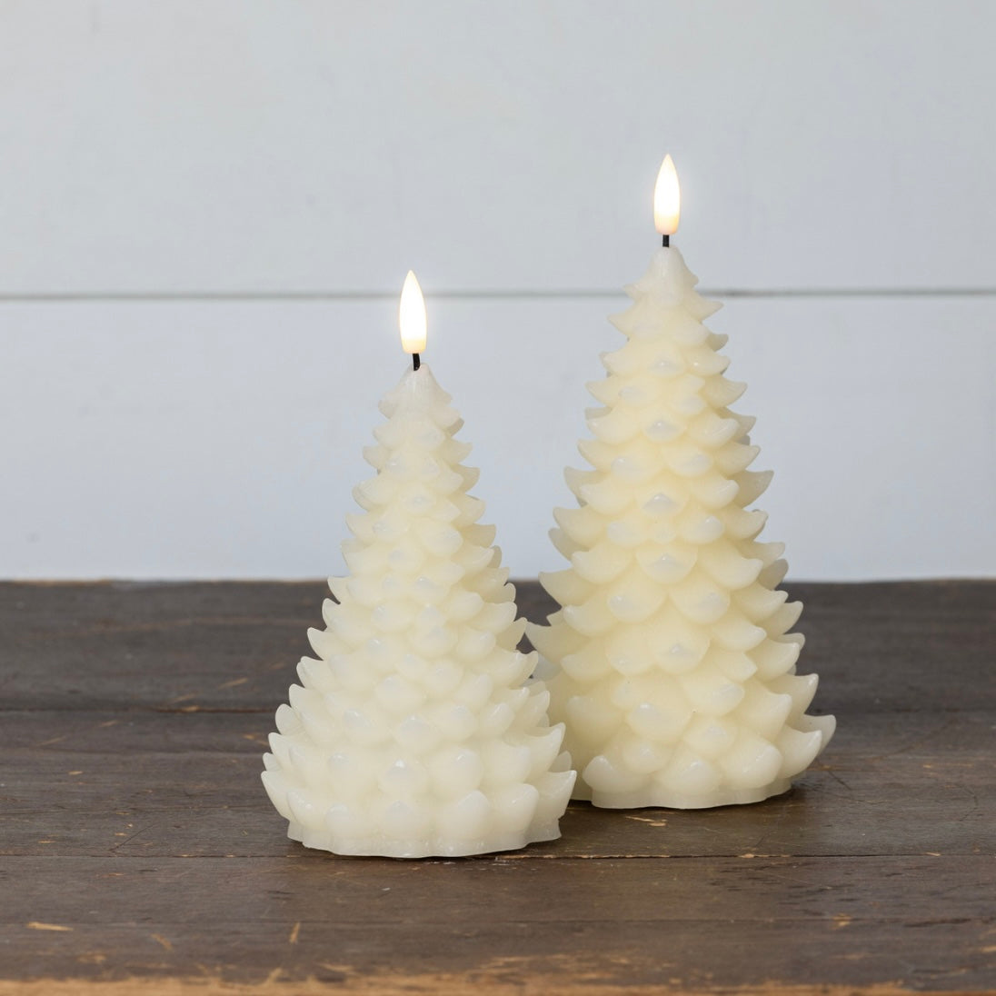 Balsam Tree Candle - 7” Cream