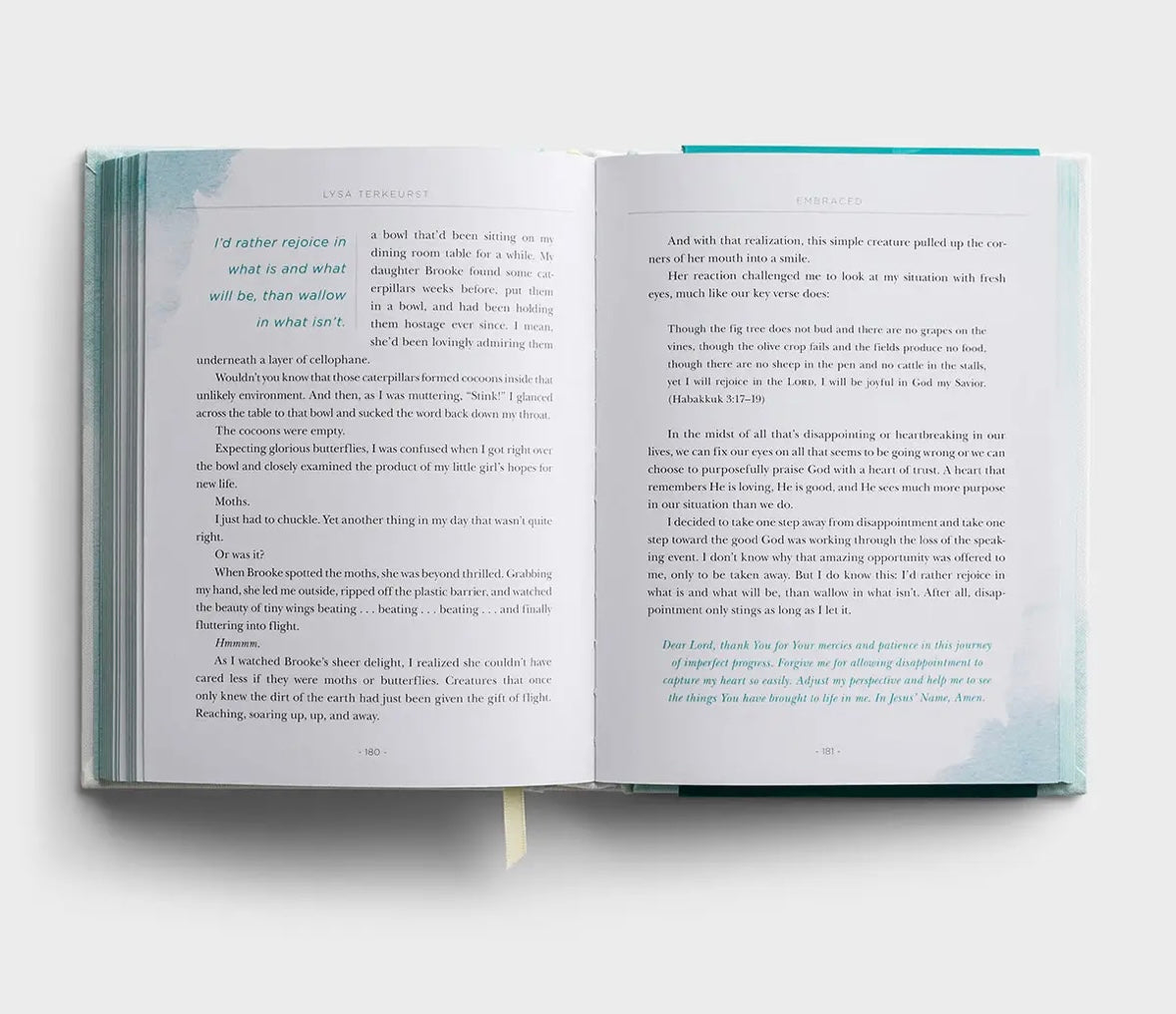 Embraced Devotional Book