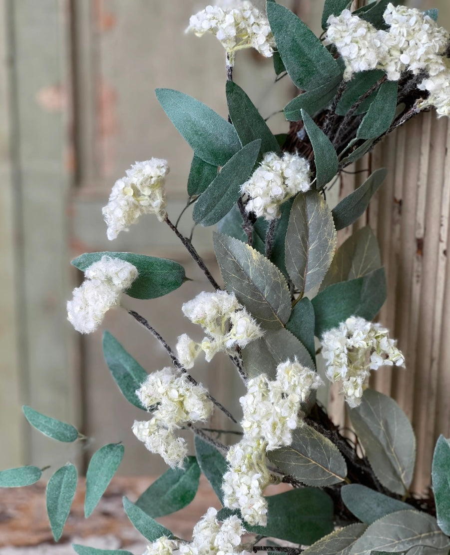 Saxony Blooms Wreath