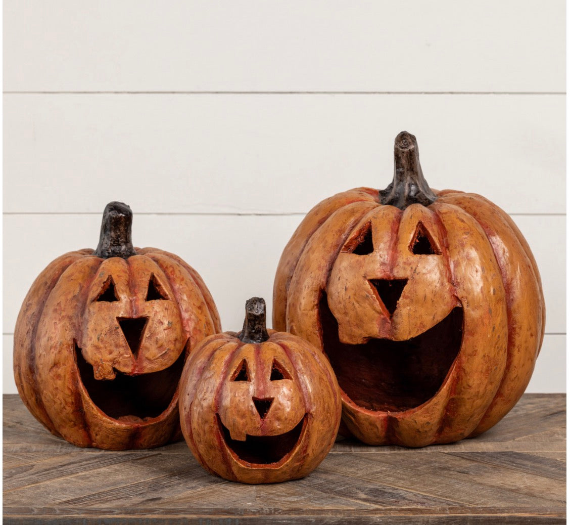 Orange Big Mouth Pumpkin - 3 Sizes