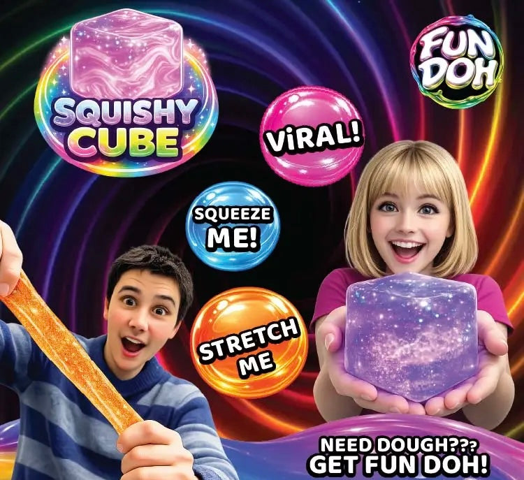 Sparkle Cube Fidget Toy