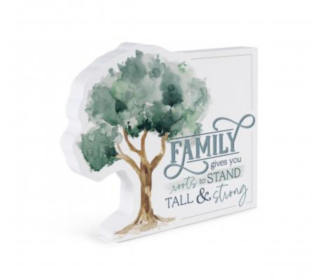 Family Gives You Shaped Decor