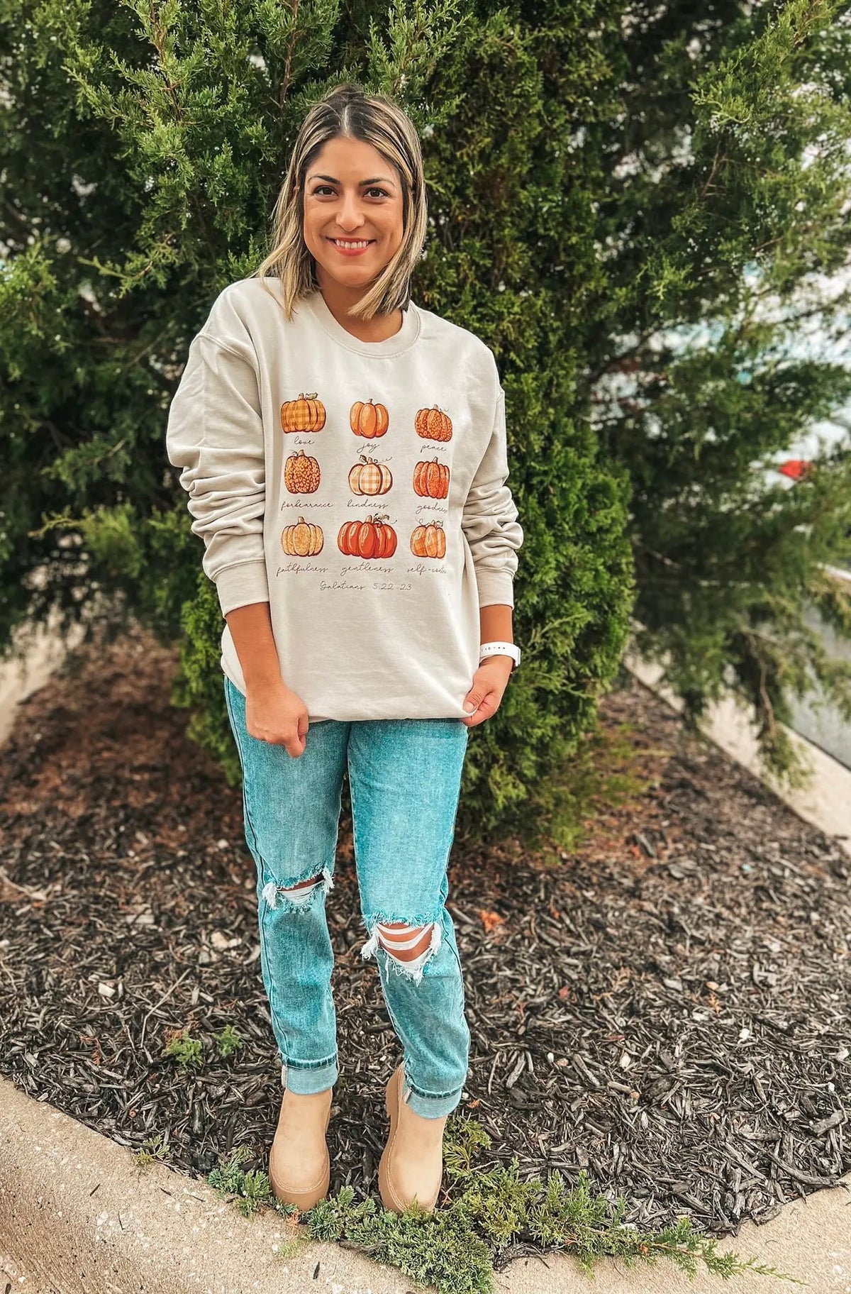 Fruit of the Spirit Pumpkin Sweatshirt