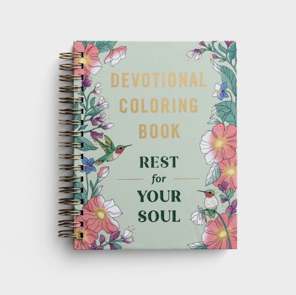 Rest for your Soul: Devotional Coloring Book