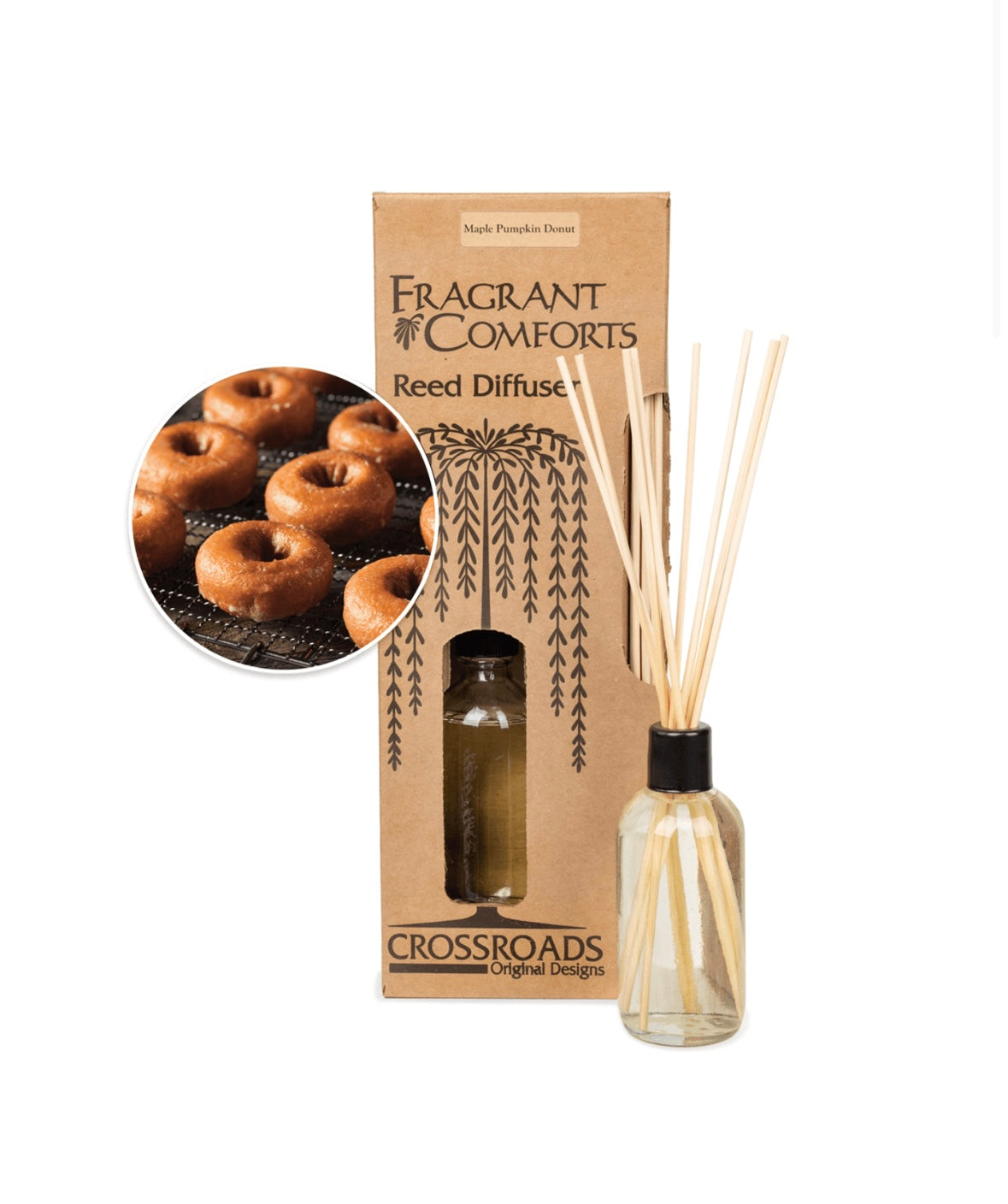 Maple Pumpkin Donut Reed Diffuser