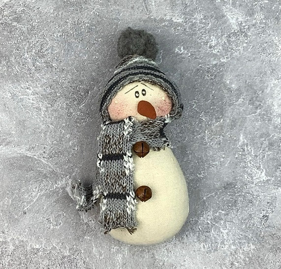 Hunter Snowman Ornament