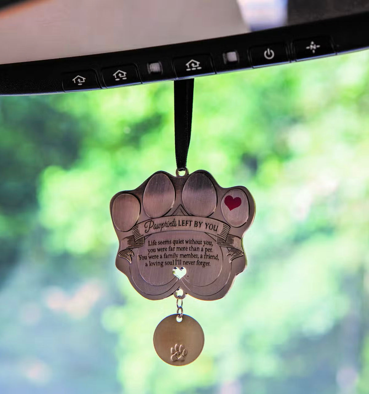 Pawprints Left By You Ornament